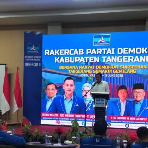 Rakercab Partai Demokrat Kabupaten Tangerang Bersama Demokrat Tangerang Semakin Gemilang