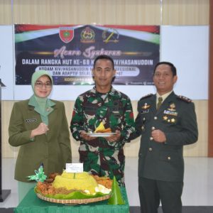Semarak HUT ke-68 Kodam XIV/Hasanuddin, Kodim 1421/Pangkep Gelar Syukuran dan Doa Bersama