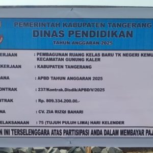 Warga Cipaeh, Apresiasi Pembangunan Gedung TK Negeri Kemuning di Kecamatan Gunung Kaler