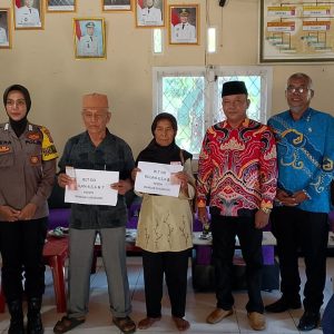 Desa Bandar Suka Bumi Menyalurkan BLT DD (Bantuan Langsung Tunai Dana Desa) 3025 Ke 17 KPM   