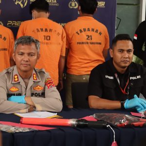 Polresta Tangerang  Tangkap 7 Anggota Oknum Ormas Pemalak Sopir Truk
