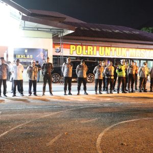 Jelang Idul Adha 1446 H, Kapolres Pangkep Pimpin Apel Siaga dan Tegaskan Komitmen Pengamanan