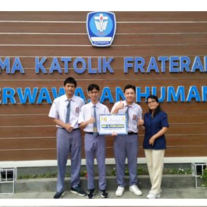 Tim B 3 SMAK Frateran Surabaya Raih Juara 2 Lomba Digital Business Competition
