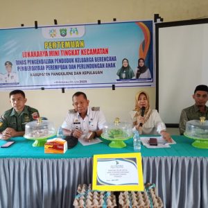 Lokarya Mini Tingkat Kecamatan, Dinas Pengendalian Penduduk Keluarga Berencana Pemberdayaan Perempuan Dan Perlindungan Anak