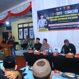 Sambut Suran Agung Polisi Fasilitasi Paguyuban Pencak Silat Ngawi Gelar Deklarasi Damai