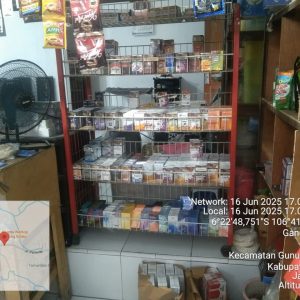 Diduga APH Tutup Mata Maraknya Peredaran Rokok Ilegal di Kampung Alas Tua Gunung Sindur Bogor 