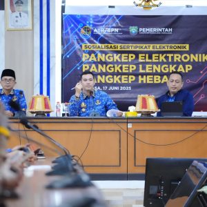 *Pemkab Pangkep dan BPN Luncurkan Sertipikat Tanah Elektronik, Dorong Tata Kelola Pertanahan Modern dan Transparan*