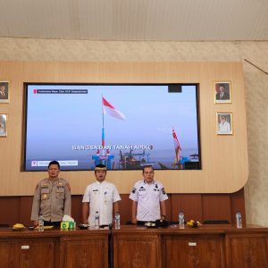 Kasiwas dan Anggota Siwas Polresta Tangerang melaksanakan kegiatan Sosialisasi Satgas Saber Pungli Upp Kab Tangerang di Kecamatan Kemiri Kab Tangerang