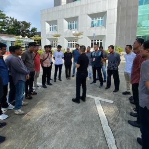 Menjaga Kedisiplinan Anggota, Personil Sat Reskrim Polresta Tangerang Laksanakan Apel Pagi Dipimpin oleh Kanit Reskrim.