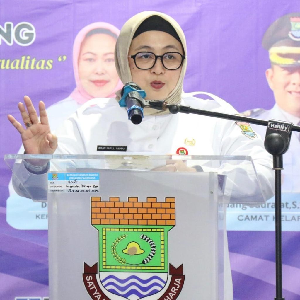 Wakil Bupati Intan Resmikan Perpustakaan Modern Gembala di Desa Curug Sangereng