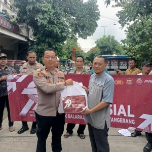 Bakti Sosial Polsek Balaraja Dalam Rangka HUT Bhayangkara 79   