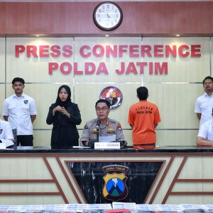 Polda Jatim Berhasil Ungkap Manipulasi Data Modus MBG, Tersangka Asal Nganjuk Diamankan