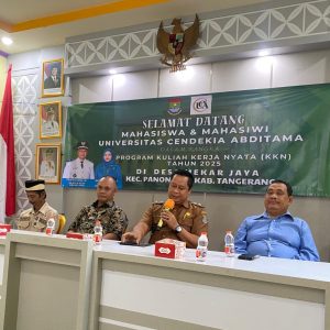 Aipda Habibi Hadiri Pembukaan Program KKN Universitas Cendikia Abditama