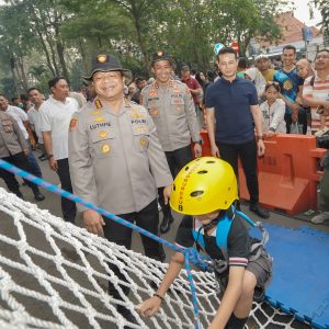 Polisi Hadir untuk Anak Negeri: Outbound Ceria Polrestabes Surabaya Warnai Hari Bhayangkara ke-79