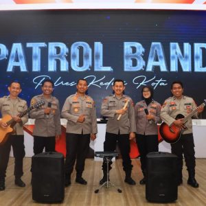 Polres Kediri Kota Bentuk Patrol Band, Cara Humanis Sampaikan Pesan Kamtibmas