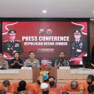 Polres Jember Komitmen Berantas Narkoba, Amankan 27 Tersangka 10 Diantaranya Residivis
