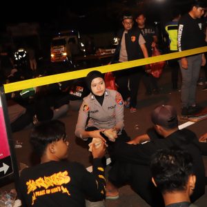 Polres Tuban Amankan 294 Orang dan 170 Kendaraan Roda Dua Yang Nekat Konvoi Saat Suran Agung