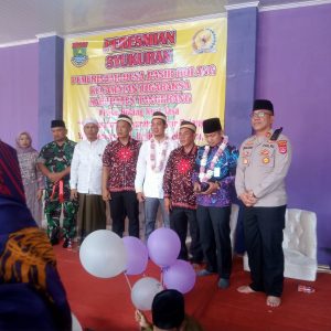 Kapolsek Tigaraksa Hadiri Peresmian Kantor Desa Pasir Bolang   