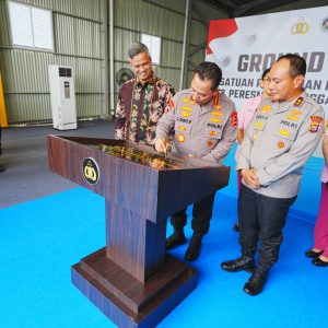 Dukung Penuh Program MBG, Kapolri Hadiri Groundbreaking 9 SPPG Polda Riau
