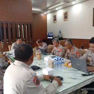 Wakapolresta Tangerang Ikuti Rakor SPPG Wilkum Polda Banten