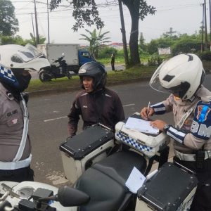 Operasi Patuh Maung Hari Kedua Polresta Tangerang, Jumlah Tilang Manual Meningkat   