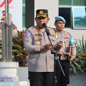 Pimpin Apel Perdana, Kapolresta Tangerang Wajibkan Semua Anggota Lakukan Pengaturan Lalu Lintas