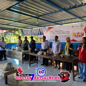 Bhabinkamtibmas Hadiri Giat Seminar Program Kerja Kuliah Kerja Nyata (KKN) Gelombang 114 Univessitas Hasanuddin.