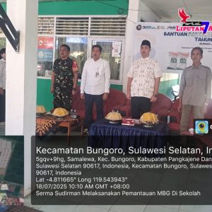 PEMERINTAH KABUPATEN PANGKEP LAUNCHING PENYALURAN CADANGAN PANGAN PEMERINTAH UNTUK PENERIMA BANTUAN PANGAN TAHUN 2025