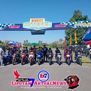 Pengamanan Ketat Babak Final Kejurnas MotoPrix SSCP Kapolres Cup 2025 Berlangsung Aman Dan Sukses Di Sirkuit Karaeng Mallombassang