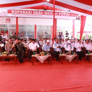 Kapolres Gresik Hadiri Launching Koperasi Merah Putih, Dukung Penuh Kemandirian Ekonomi Desa