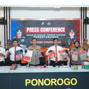 Polres Ponorogo Ungkap Kasus Kekerasan Seksual Terhadap Anak Dibawah Umur, Tersangka Diamankan