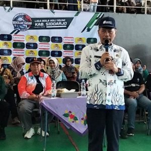 Liga Voli SD/MI Sidoarjo 2025 Dibuka: Sinergi Sekolah Tanpa APBD Demi Atlet Unggul Sejak Dini