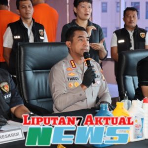 Polres Jakbar Bongkar Produksi Oli Palsu: Untung Miliaran, Modus Modifikasi Oli Bekas