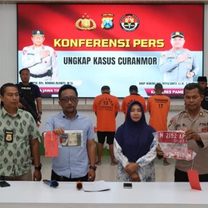 Polisi Berhasil Ungkap Kasus Curanmor di Pamekasan 5 Tersangka Diamankan