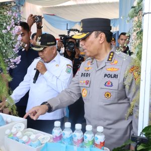 Bantu Tekan Inflasi, Polri Gelar Pasar Murah di Malang