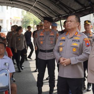 Gerakan Pangan Murah :Komitmen Polrestabes Surabaya Stabilkan Harga dan Menjamin Ketersedian Pangan