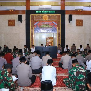 Sambut HUT Kemerdekaan RI ke-80 Polres Ngawi Gelar Dzikir dan Doa Bersama