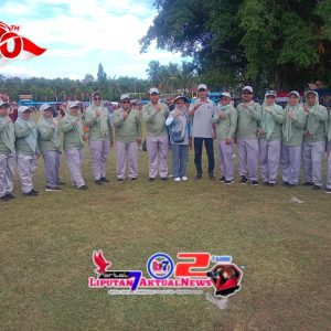 Kelurahan Borimasunggu Turut Meriahkan HUT ke-80 RI Lewat Lomba Gerak Jalan