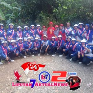 Semarak HUT ke-80 RI, PGRI Labakkang Ikut Lomba Gerak Jalan