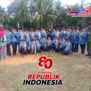 Semarak HUT ke-80 RI, Kelurahan Labakkang Turut Meriahkan Lomba Gerak Jalan