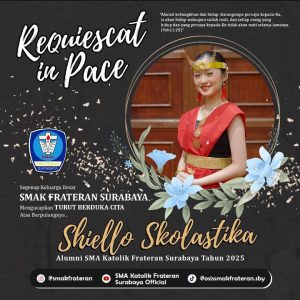 SMAK Frateran Surabaya Berduka, Alumni 2025 Shiello Skolastika Berpulang