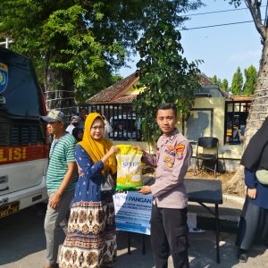 Polisi Gelar Gerakan Pangan Murah di Kota Probolinggo Dukung Stabilitas Harga Beras