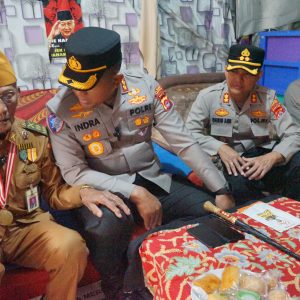 Jelang Hari Kemerdekaan, Kapolresta Tangerang Silaturahmi ke Pejuang Veteran