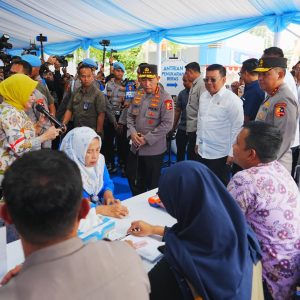 Polri dan Bulog Kick-Off Gerakan Pangan Murah Serentak di Seluruh Indonesia