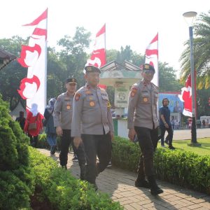 Polri Pastikan Keamanan di Kawasan Bundaran HI, Cek Langsung Personel Ops Merdeka Jaya 2025