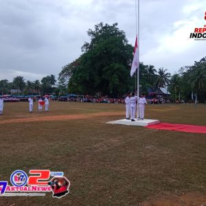 Upacara Hari Ulang Tahun Kemerdekaan Republik Indonesia Ke-80 Tingkat Kecamatan Labakkang