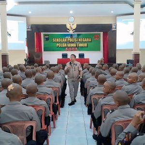 Mencetak Polisi Humanis Bermental Sehat, 247 Siswa Diktukba Polri SPN Polda Jatim Terima Pembekalan Psikologi