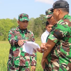 Dandim 0429/Lamtim Kembali Lakukan Peninjauan Lokasi Optimasi Pahan Rawa