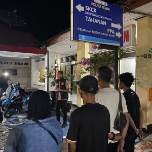 Respon Cepat Polres Ngawi Berhasil Amankan Sejumlah Remaja Konvoi Lempar Petasan
