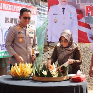 Polres Magetan Bangun Pos Polisi Setia Sarangan Tingkatkan Pelayanan Kepolisian di Kawasan Wisata
